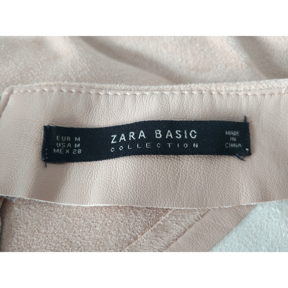 Zara Faux leather/suede Skirt - Picture 5 of 5